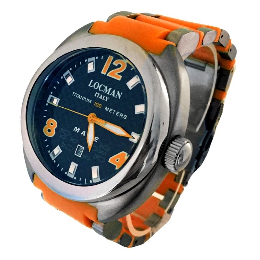 Locman mare sale titanium watch